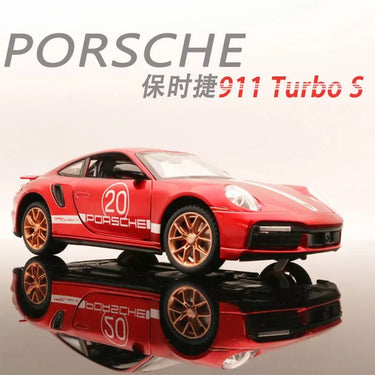 1:24 MINIAUTO PORSCHE 911 TURBO S ALLOY DIECAST MODEL